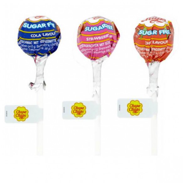 Chupa Chups Sugar Free Lollies 11 g