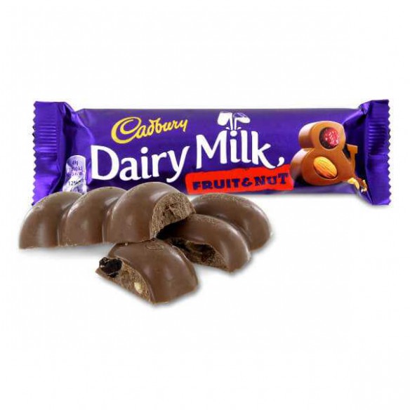 Cadbury Fruit and Nut Chocolate Bar 49 g