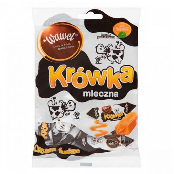 Wawel Krowka mleczna Cream Fudge 250 g