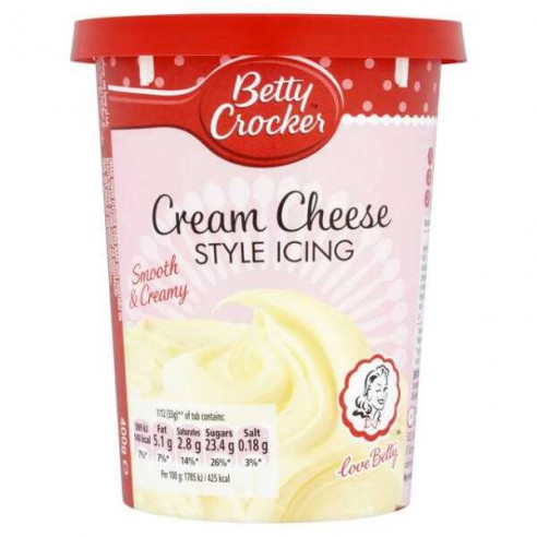 Betty Crocker Cream Cheese Style Icing 400 g