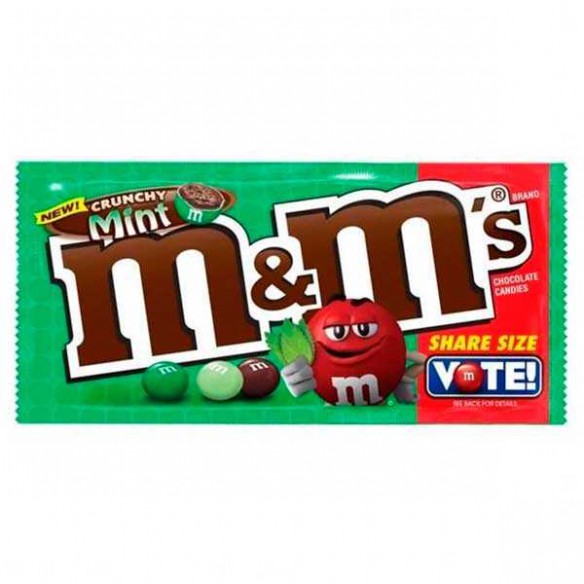 M&M's Crunchy Mint Share Size 80.2 g