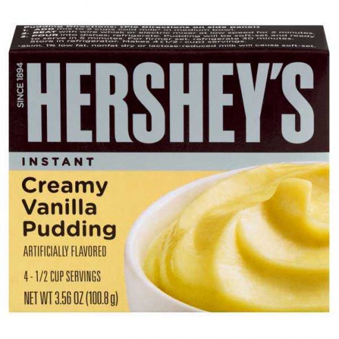 Hershey's Instant Creamy Vanilla Pudding Mix 100.8 g