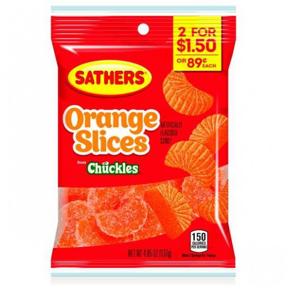 Sathers Orange Slices 137 g