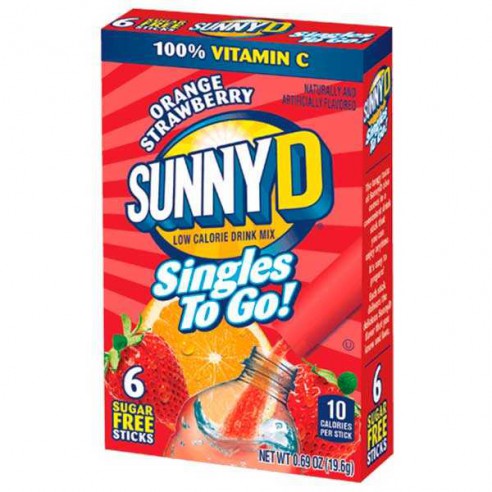 SunnyD Orange Strawberry Singles 19.6 g