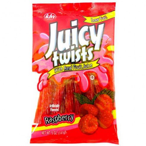 Juicy Twists Raspberry 141 g