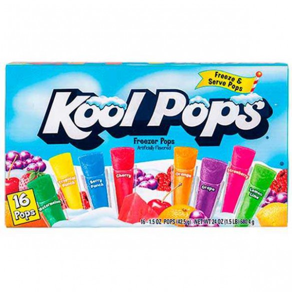Kool Pops Assorted 16 Pack - 680.4 g