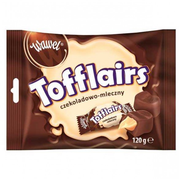 Wawel Tofflairs Czekoladowo Mleczny 120 g