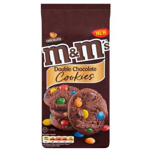 M&M's Double Chocolate Cookies 180 g