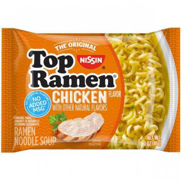 Nissin Top Ramen Chicken 85 g