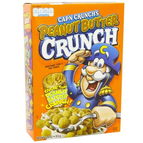 Quaker Cap'n Crunch Peanut Butter 355 g