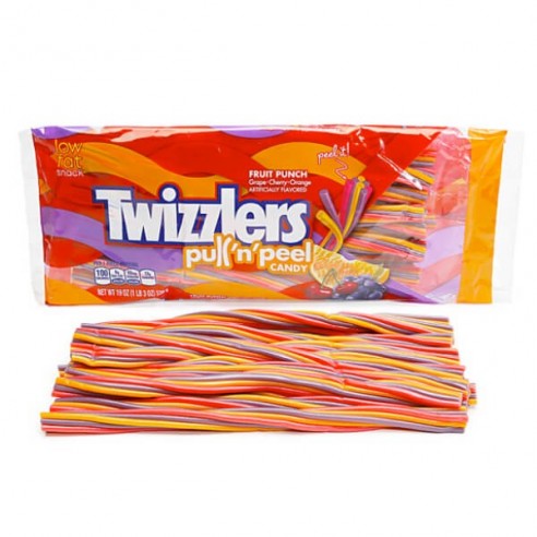 Twizzlers Fruit Punch Pull-N-Peel 340 g