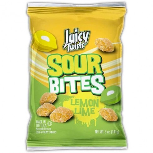 Juicy Twist Lemon Lime Sour Bites 141 g