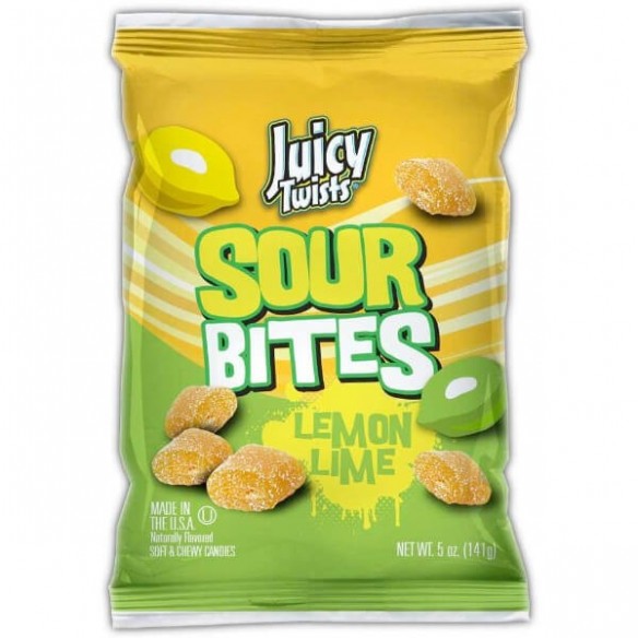 Juicy Twist Lemon Lime Sour Bites 141 g