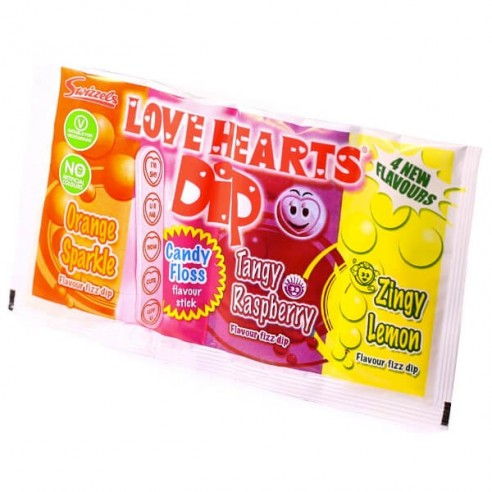 Swizzels Love Hearts Dips 23 g