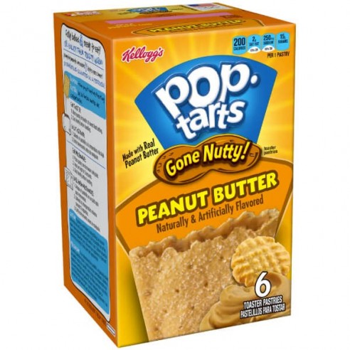 Pop Tarts Gone Nutty Peanut Butter 300 g