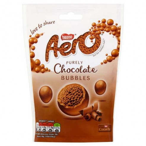 Aero Bubbles Milk Chocolate Pouch 92 g