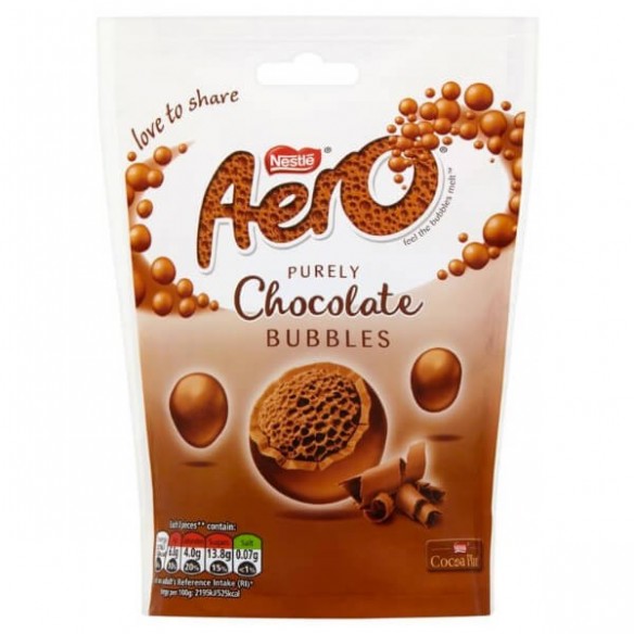 Aero Bubbles Milk Chocolate Pouch 92 g