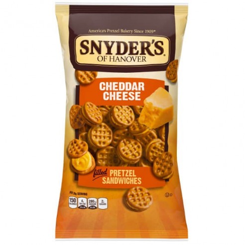 Snyder's of Hanover Pretzel Sandwiches Cheddar Cheese 60.2 g