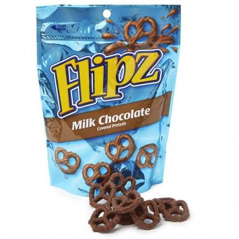 Flipz Mjölkchoklad Pretzels – Söt, Salt & Krispig