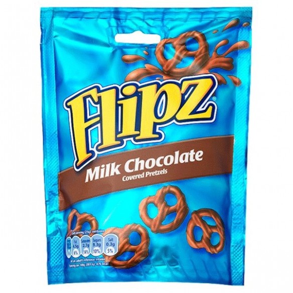 Flipz Mjölkchoklad Pretzels – Söt, Salt & Krispig