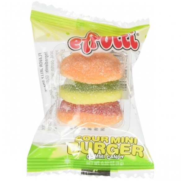 eFrutti Sour Mini Burger Gummi 9 g