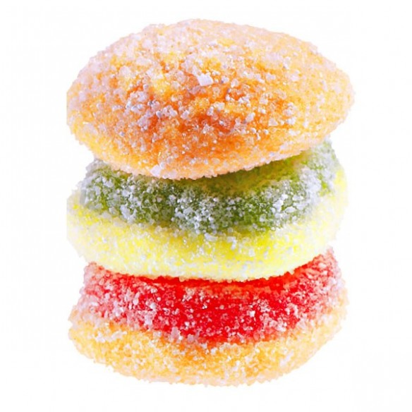 eFrutti Sour Mini Burger Gummi 9 g