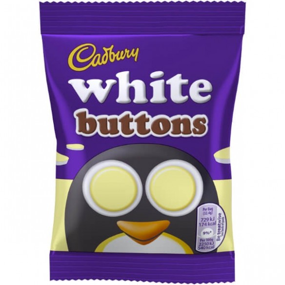 Cadbury White Buttons 14.4 g