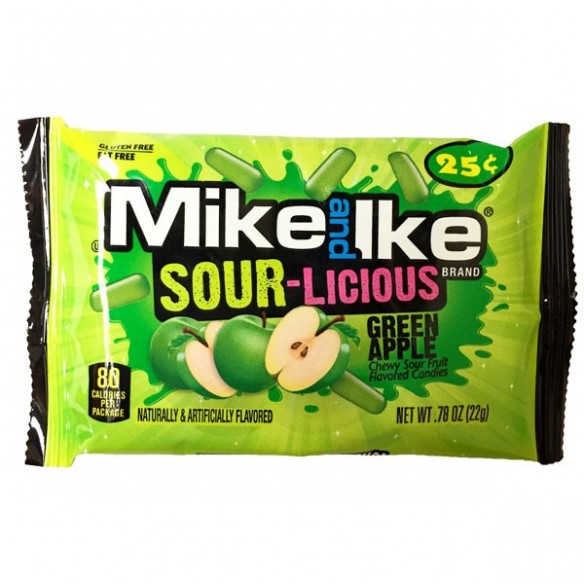 Mike and Ike Sour-Licious Green Apple 22 g