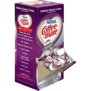 Coffee Mate Italian Sweet Cream Liquid Creamer Singles 50 Pack - 55... 2