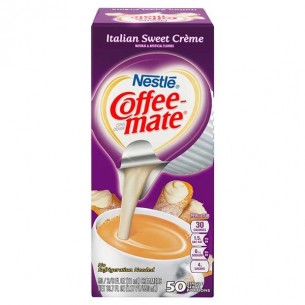 Coffee Mate Italian Sweet Cream Liquid Creamer Singles 50 Pack - 55...