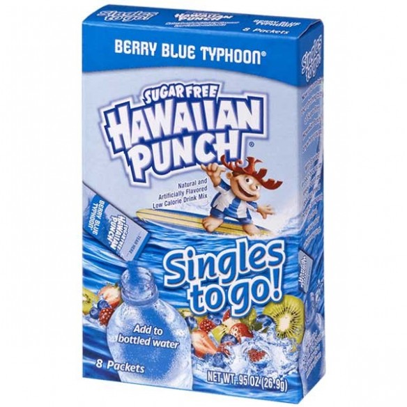 Hawaiian Punch Berry Blue Singles to Go 8 Pack - 26.9 g