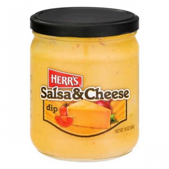 Herr's Salsa & Cheese Dip 454 g