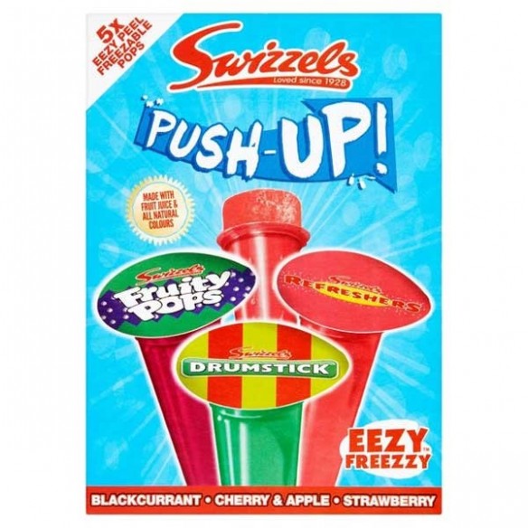 Swizzels Push Up! Eezy Freezzy 5 Pack - 280 ml