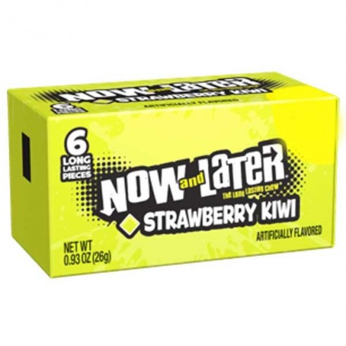 Now & Later Strawberry Kiwi 26 g