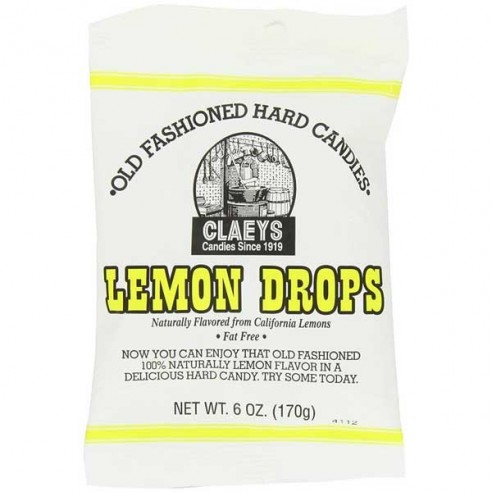 Claeys Candy Lemon Drops 170 g