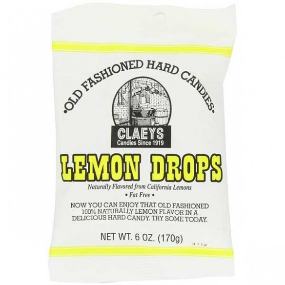 Claeys Candy Lemon Drops 170 g