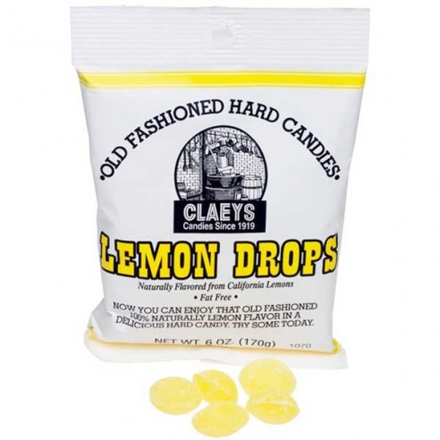 Claeys Candy Lemon Drops 170 g