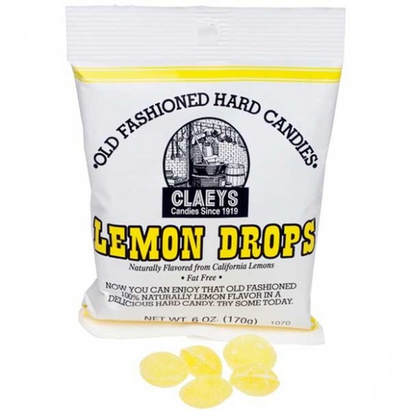 Claeys Candy Lemon Drops 170 g