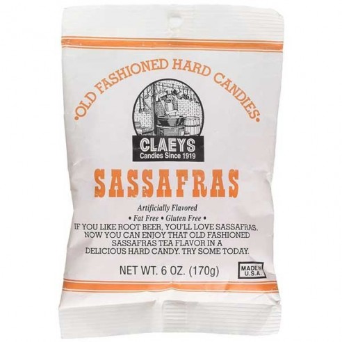 Claeys Candy Sassafras 170 g