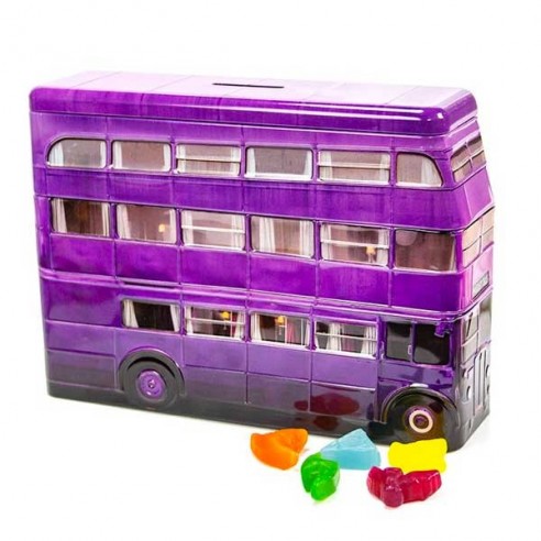 Harry Potter Knight Bus Money Tin Chewy Candy 112 g
