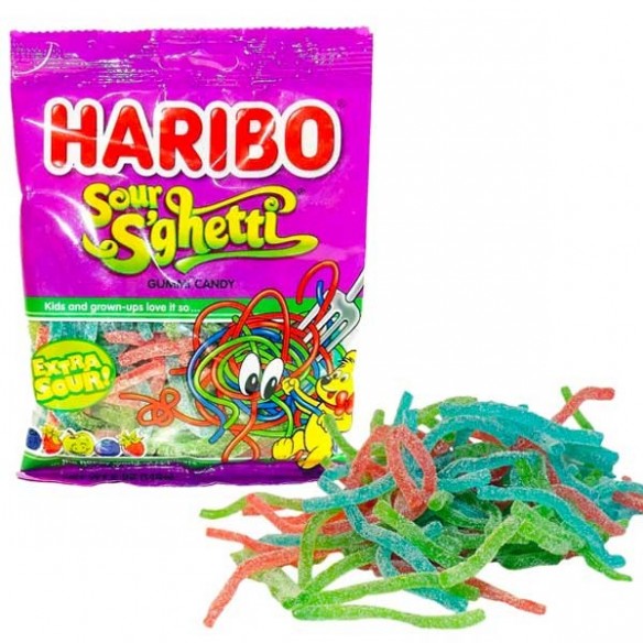 Haribo Sour S'ghetti 142 g
