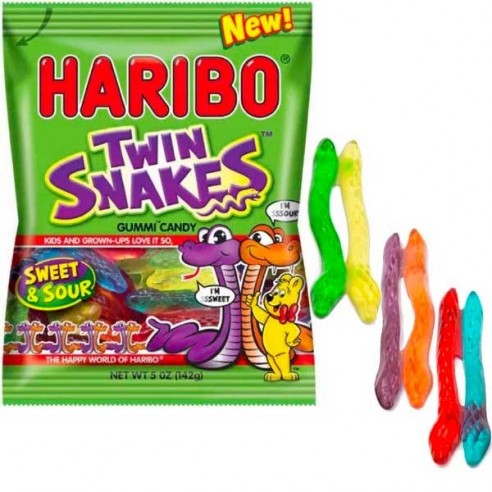 Haribo Twin Snakes 227 g