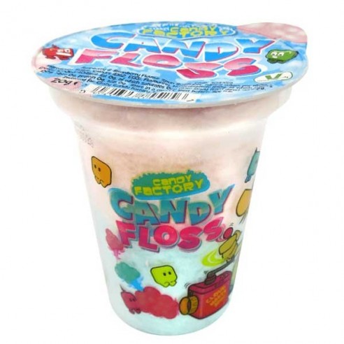 Crazy Candy Factory Candy Floss Cups 20 g