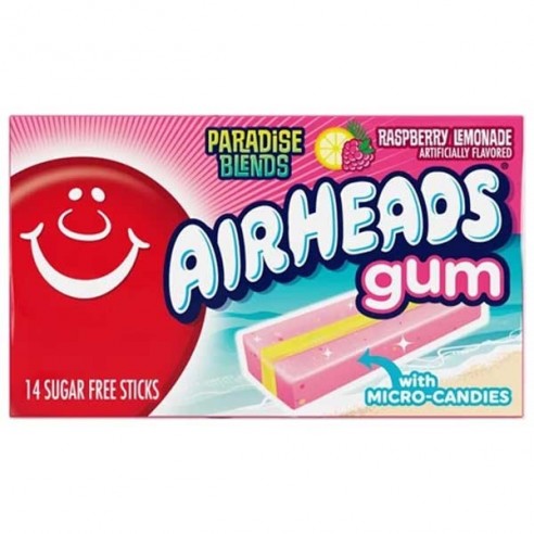 Airheads Gum Paradise Blends Raspberry Lemonade 57 g
