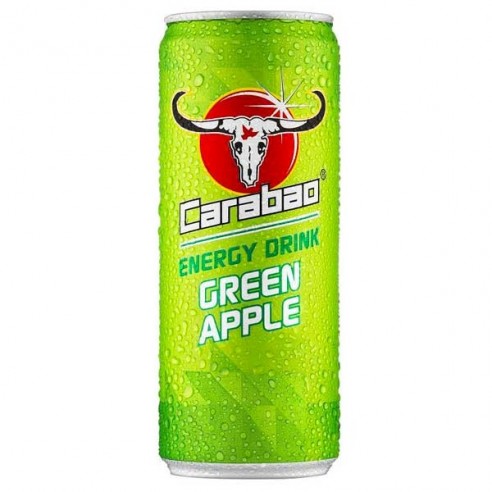 Carabao Green Apple Energy Drink 330 mL