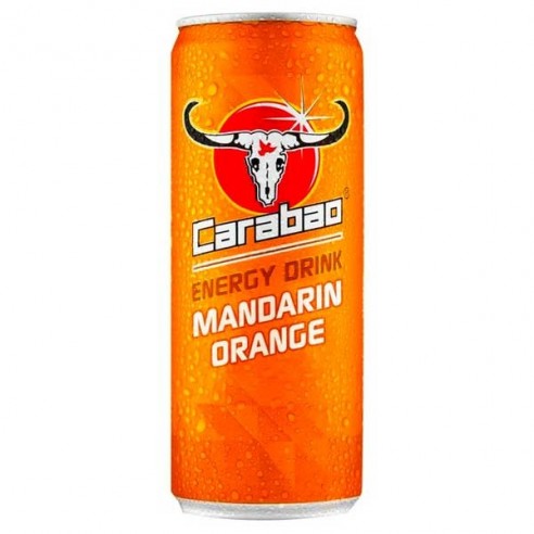 Carabao Mandarin Orange Energy Drink 330 mL