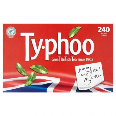 Typhoo 240 Foil Fresh Tea Bags 240 stk - 696 g