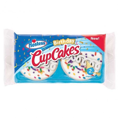 Hostess Birthday CupCakes 2 Pack - 92 g
