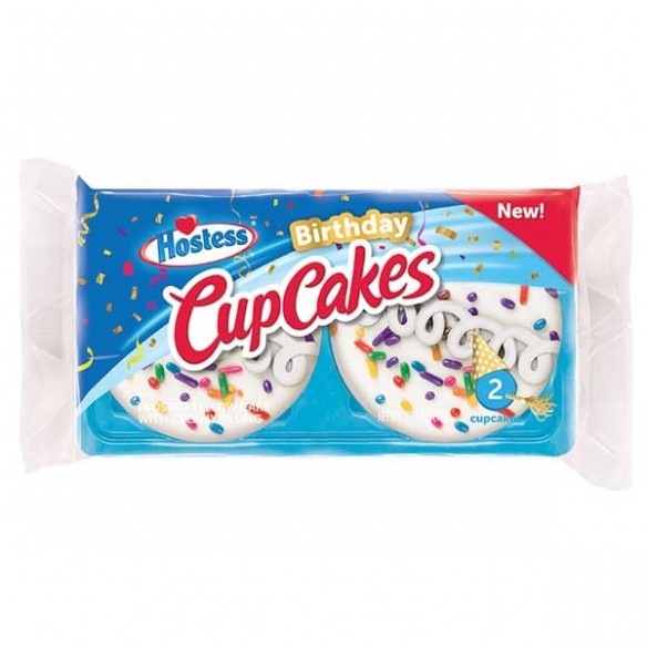 Hostess Birthday CupCakes 2 Pack - 92 g