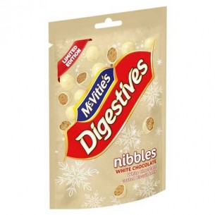 McVitie's Nibbles White Chocolate Digestives Bites 120 g 2